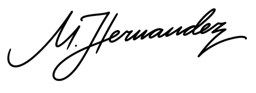 Signature de Manuel Hernandez